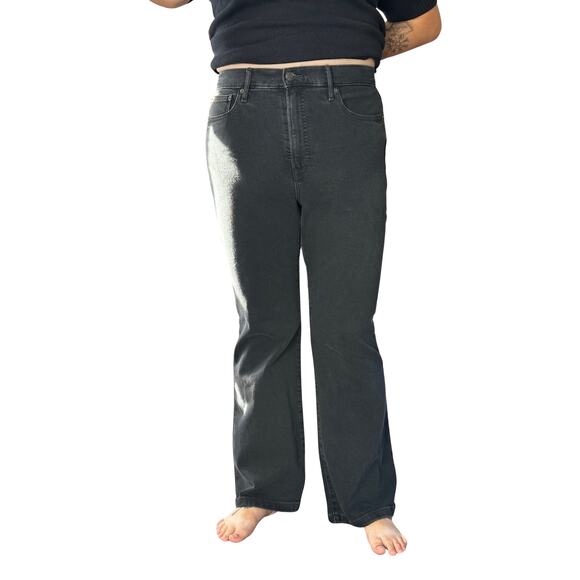 GAP Black Plus Size Jeans Size 16/33 - Picture 1 of 4